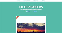 Desktop Screenshot of filterfakers.com